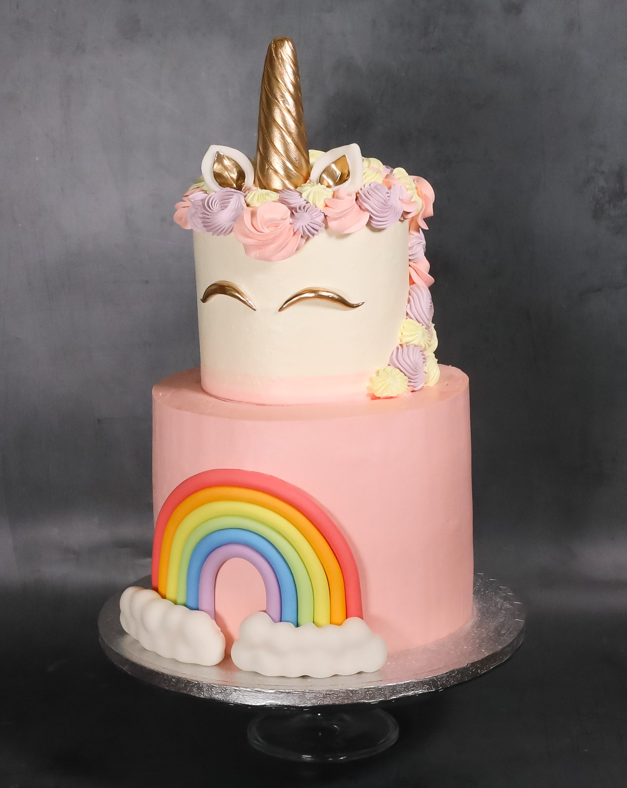 ANOTHER 2 TIER UNICORN THEMED... - Jaynes Cake Creations | Facebook